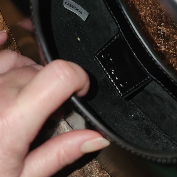 Staud Mini Moon Bag (Black) - Picture 11 of 12